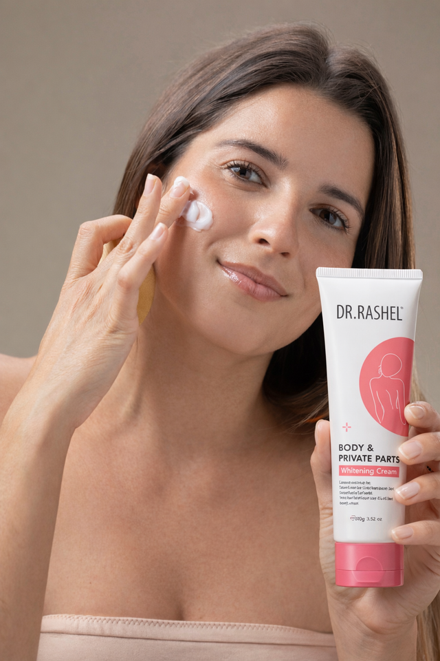 Crema aclarante body & private parts